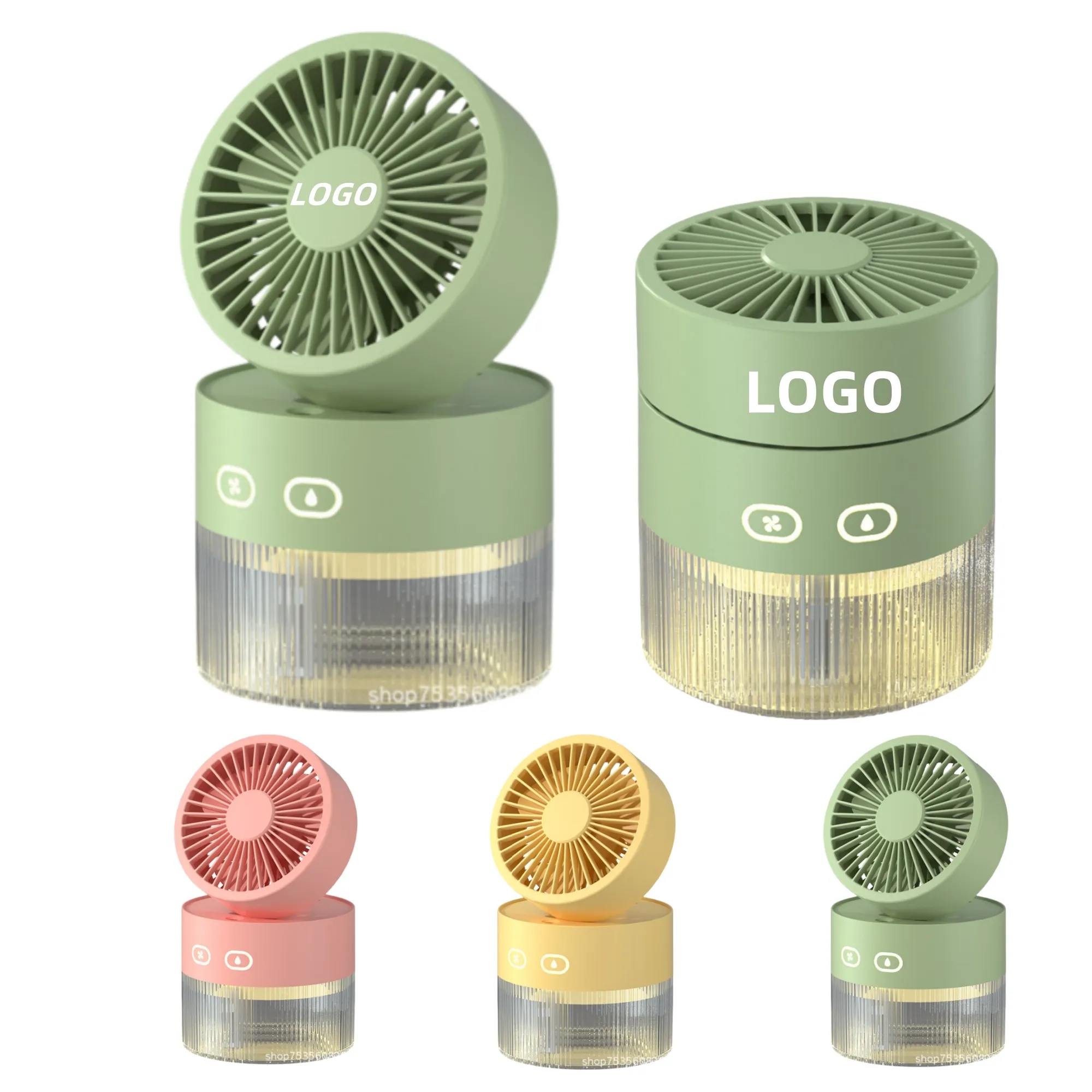 Mini Foldable Misting Humidifying Fan 3