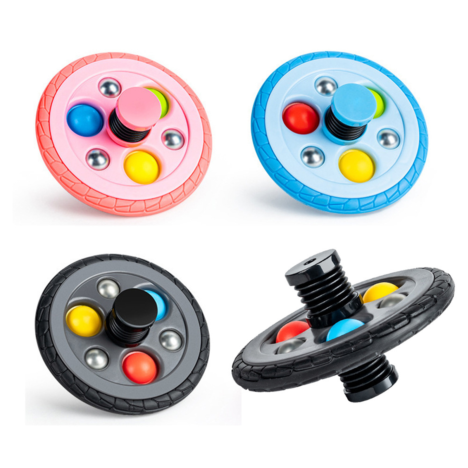 Bounce Pop Bubble Fidget Spinner Toys 2