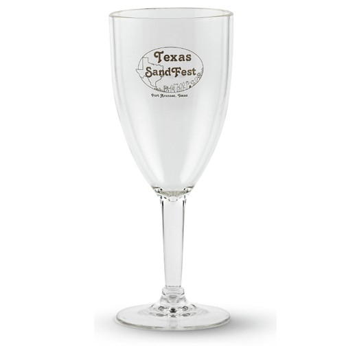 10 oz. Acrylic White Wine Glass 1