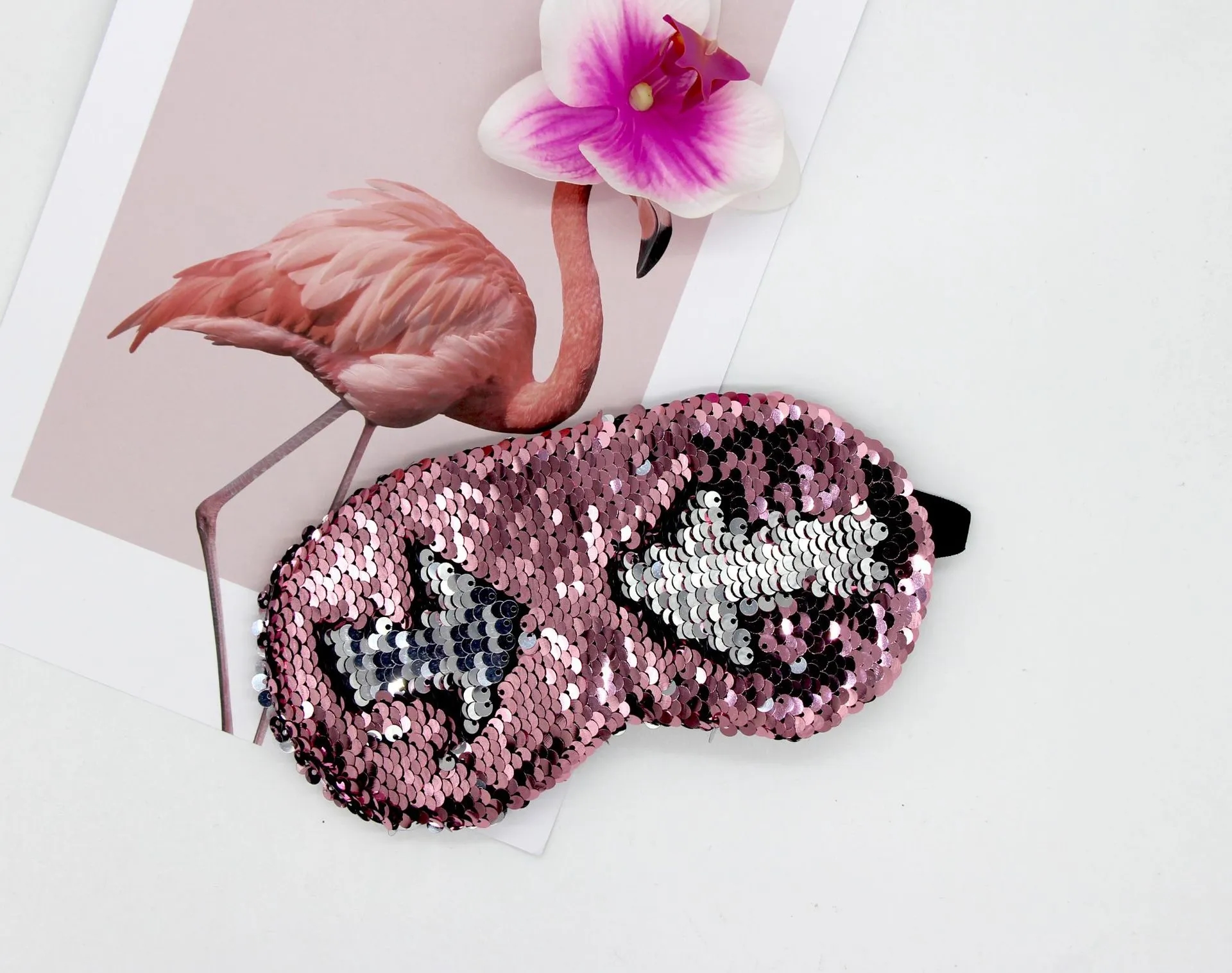 Glitter Sequins Sleeping Eye Mask 2