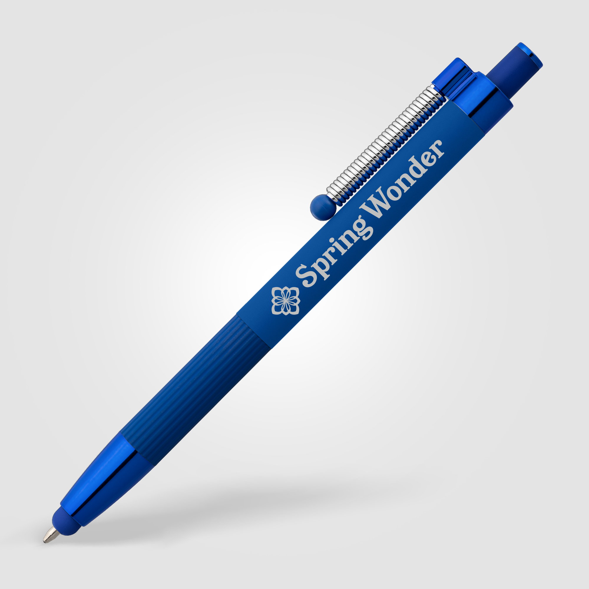Lisbon Recycled Aluminum Monochrome Fidget  Stylus Pen 4