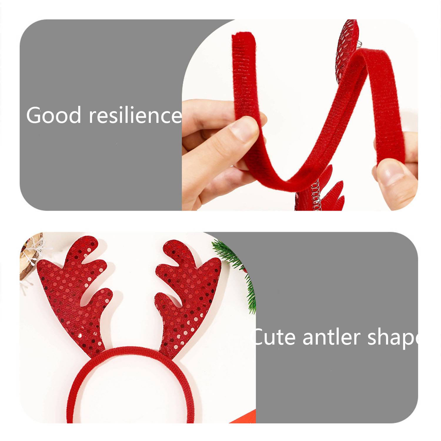 Christmas New Year Adult headband 3