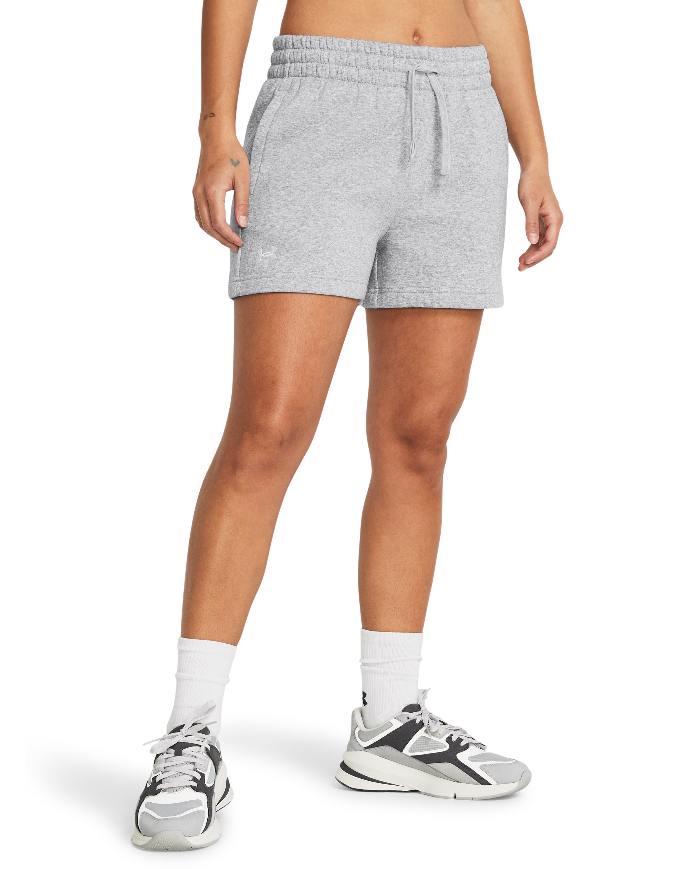 UA Rival Fleece Women's 3.5 Shorts 11