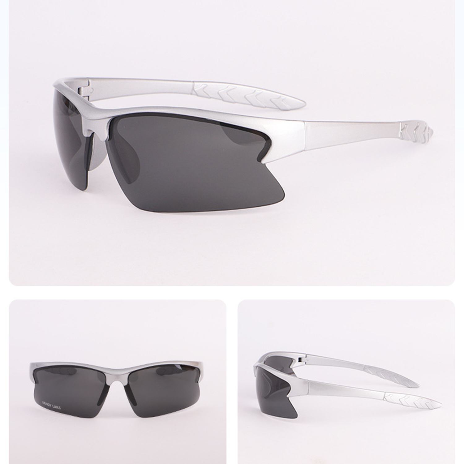 Half-Rimless Polarized Sport Sunglasses 3