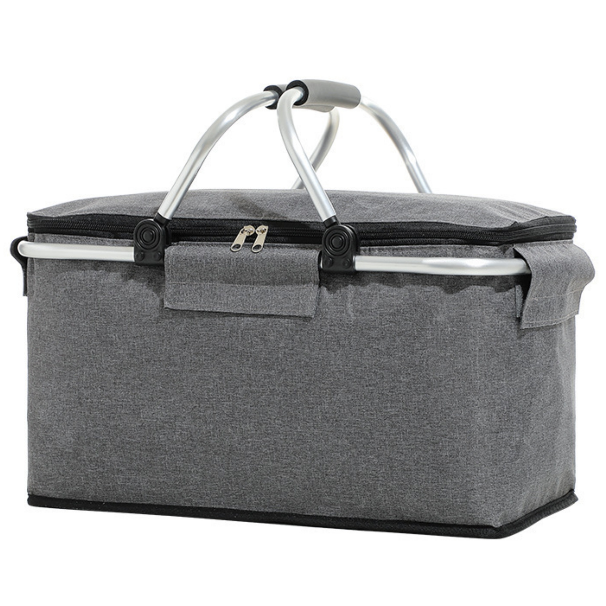 Aluminum Frame Large Grocery Tote Bag 1