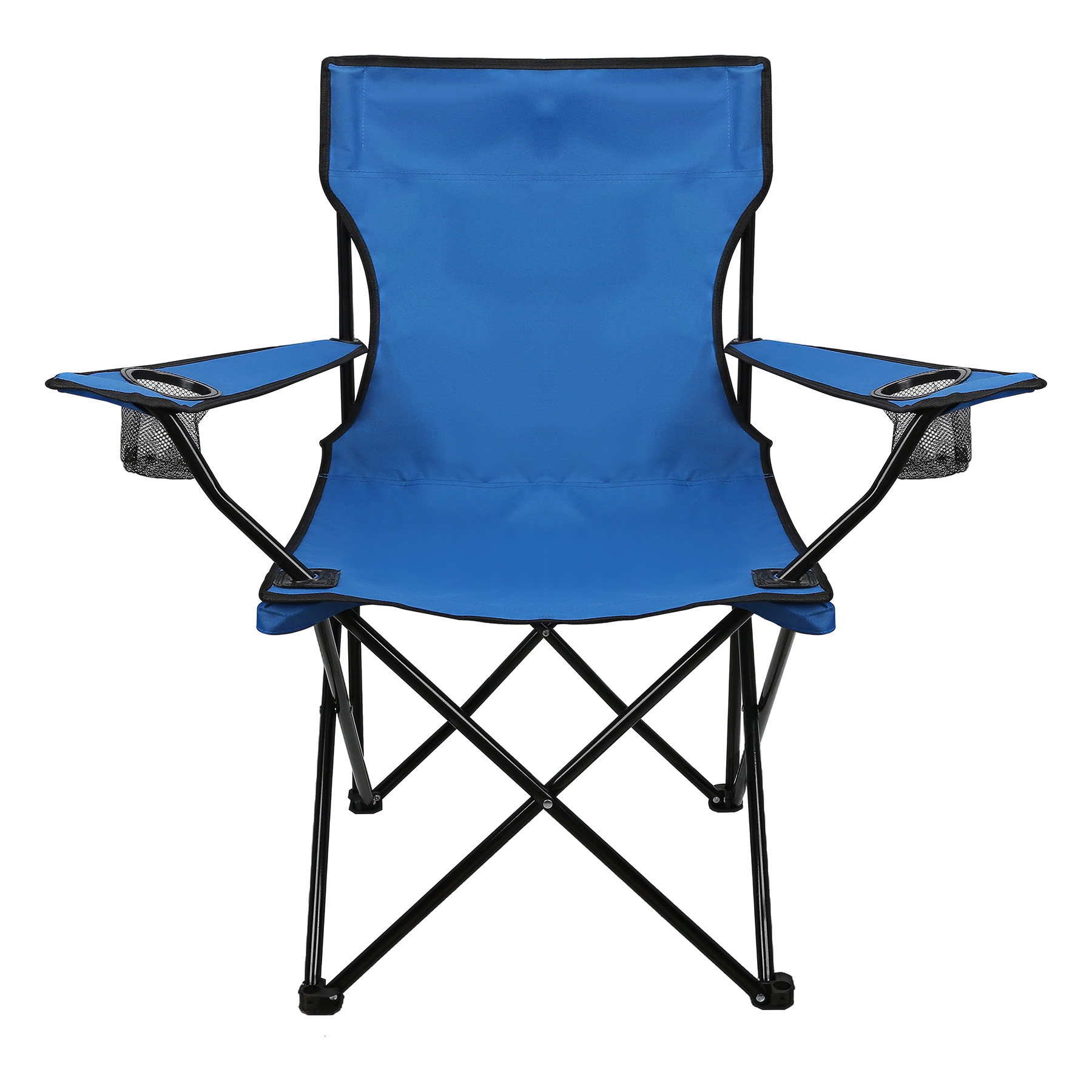 Premium Folding Chair W/ Net Cup Holder 2