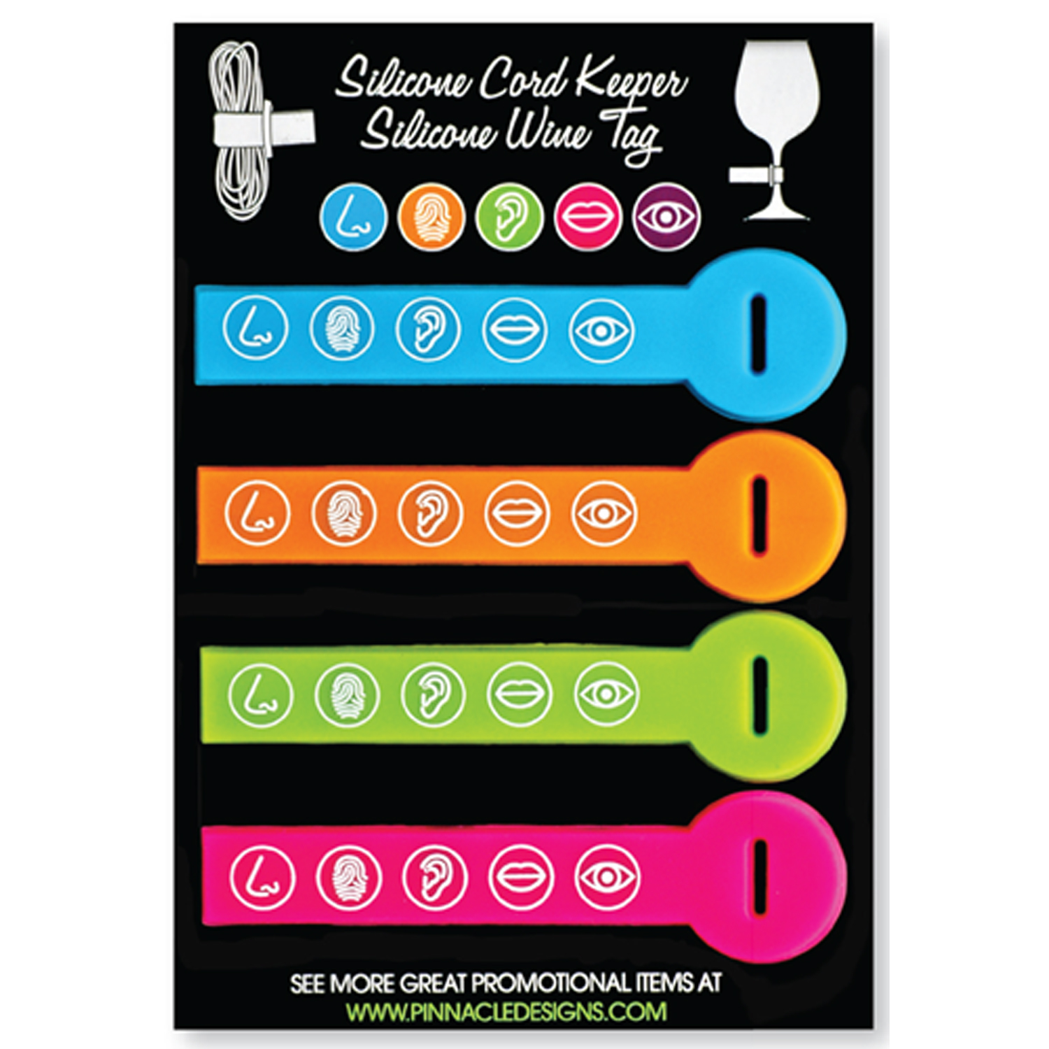 Silicone Wine Glass Tag 2