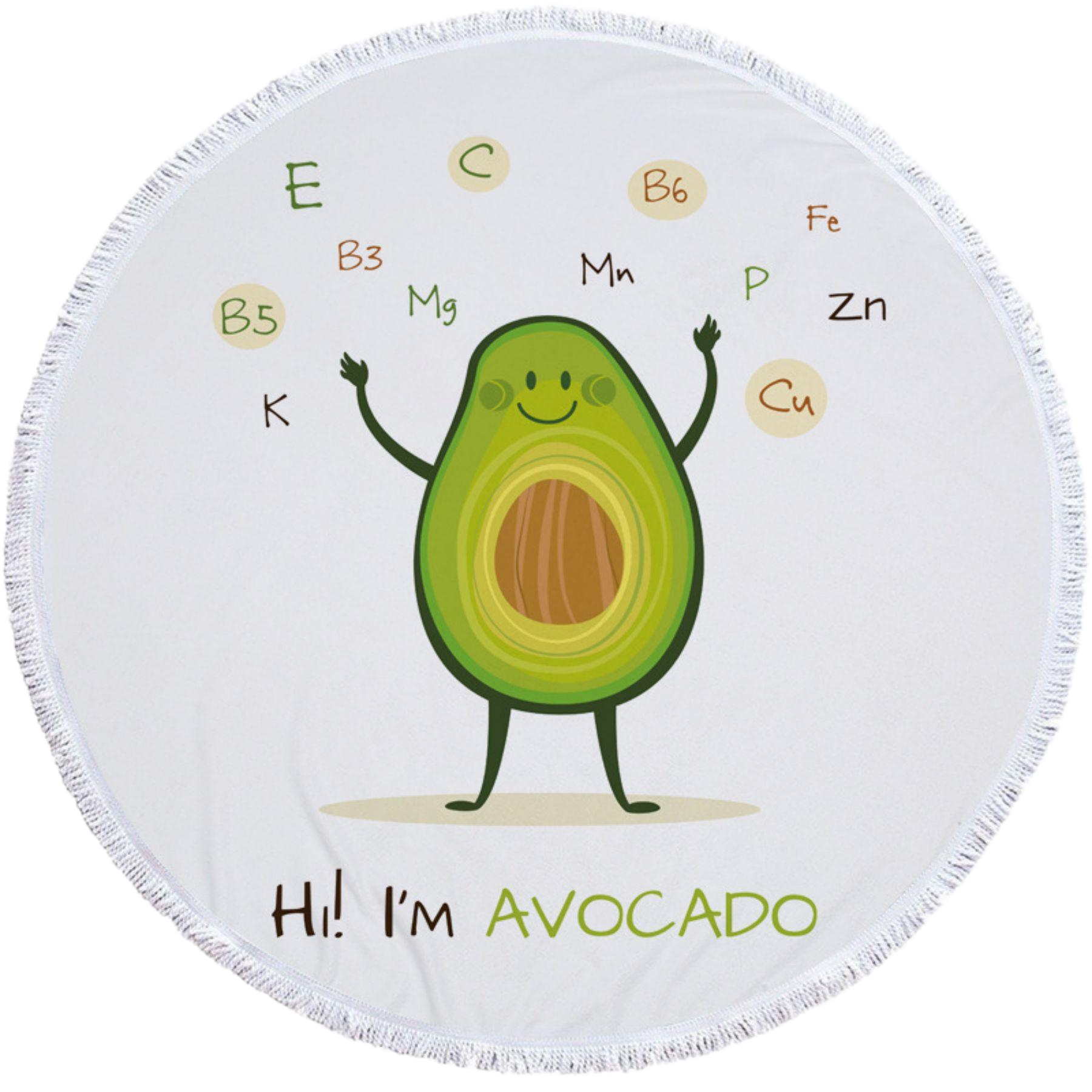 Round Beach Towel 8