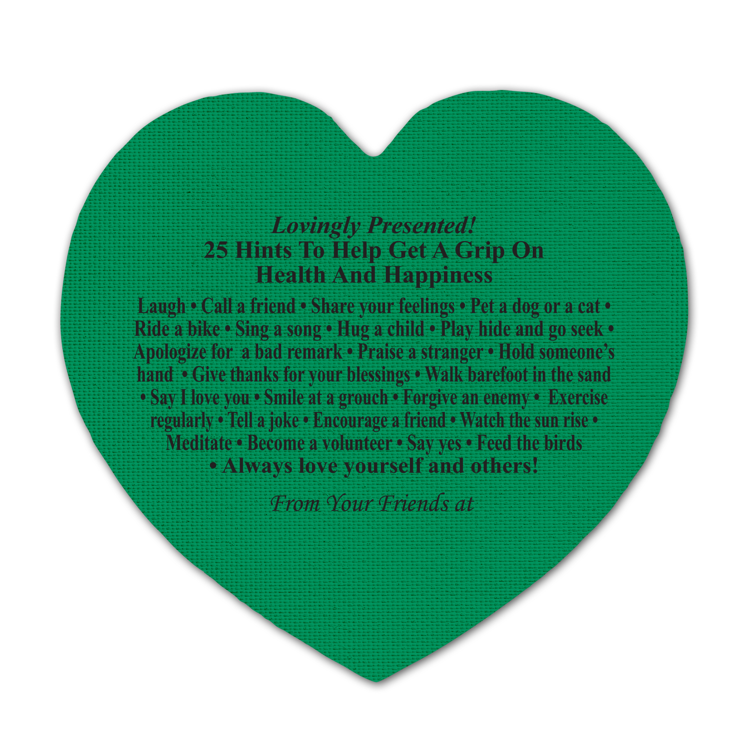 Health & Happiness Heart Jar Opener 14