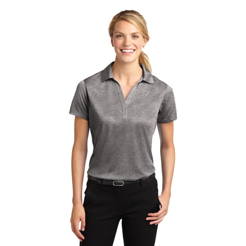 Sport-Tek Women's Heather Contender Polo. 20