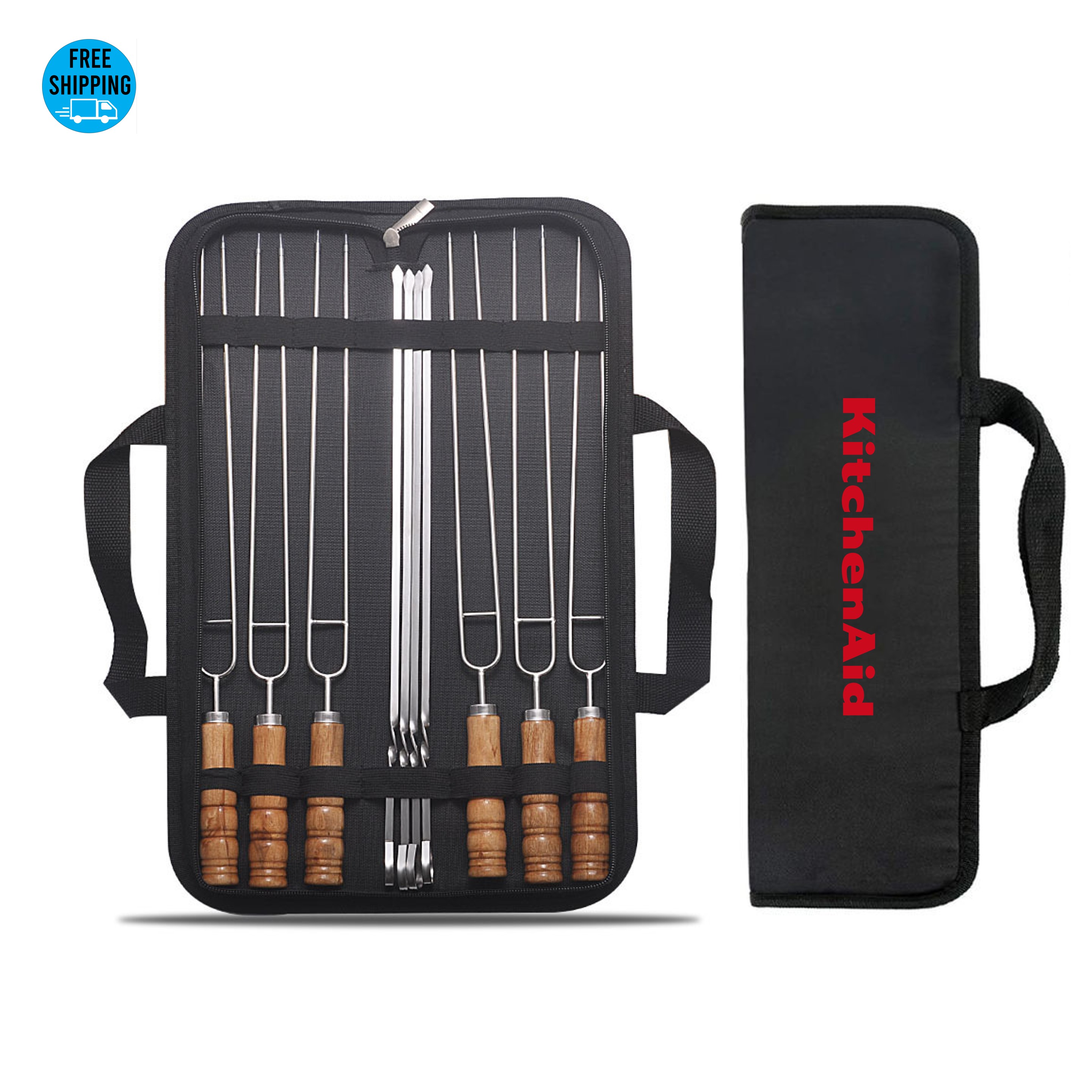 Premium 10pcs Grilling Skewers Set 2