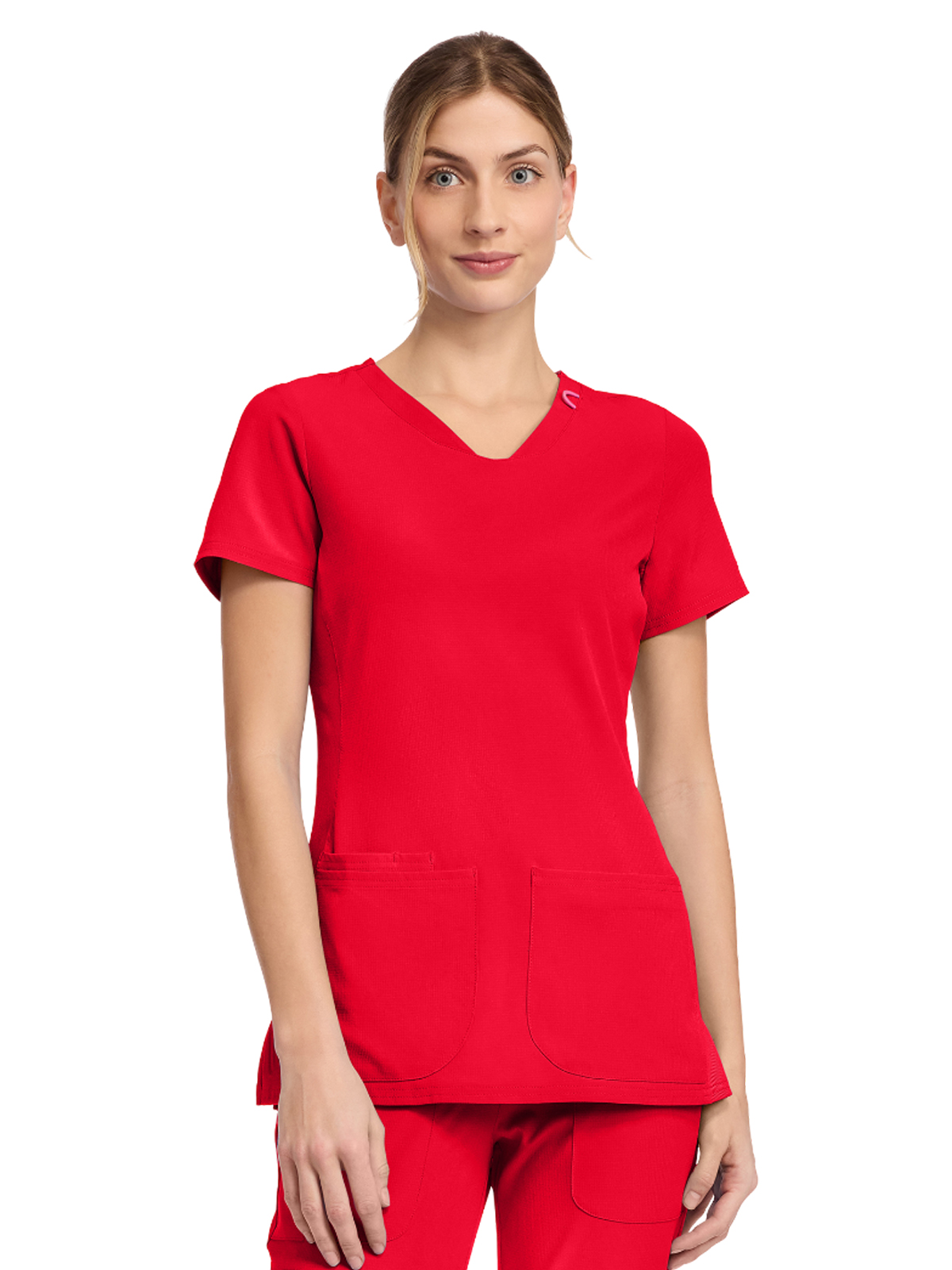 Med Couture - MC AMP - Women's 3-Pocket V-Neck Top