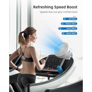 8 inch 1200mAh Battery Operated Fan 2