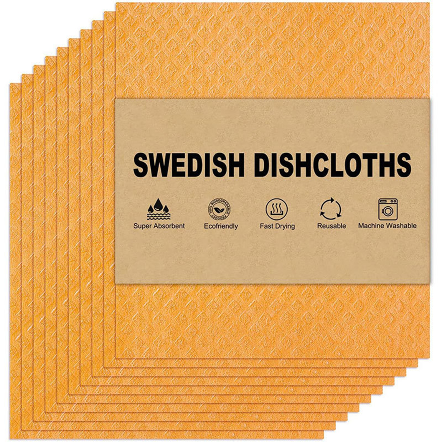 Reusable Kitchen Dish Cloth 10