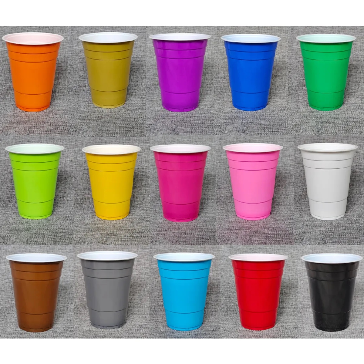16oz. Stadium Soda Water Plastic Cups for Party Disposable 7