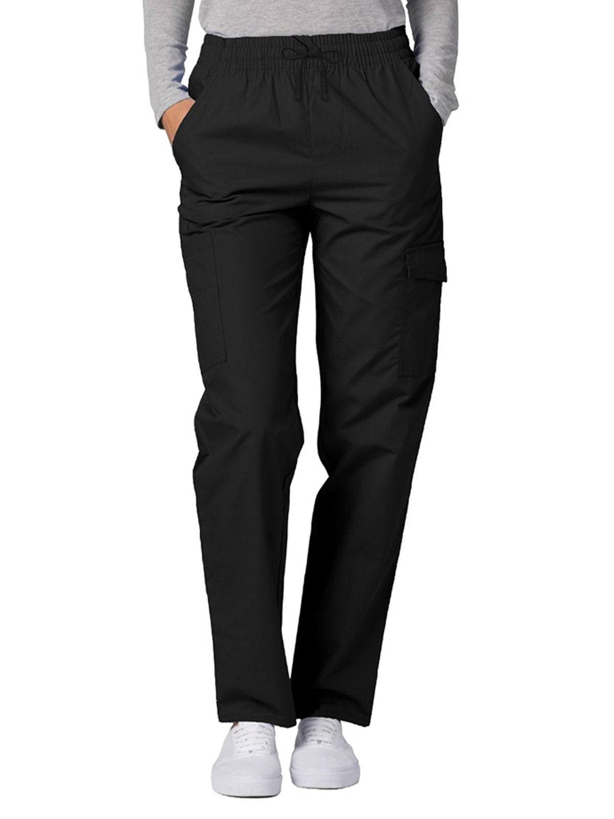 Adar - Universal - Women's Natural-Rise Multipocket Cargo Tapered Leg Pant 14