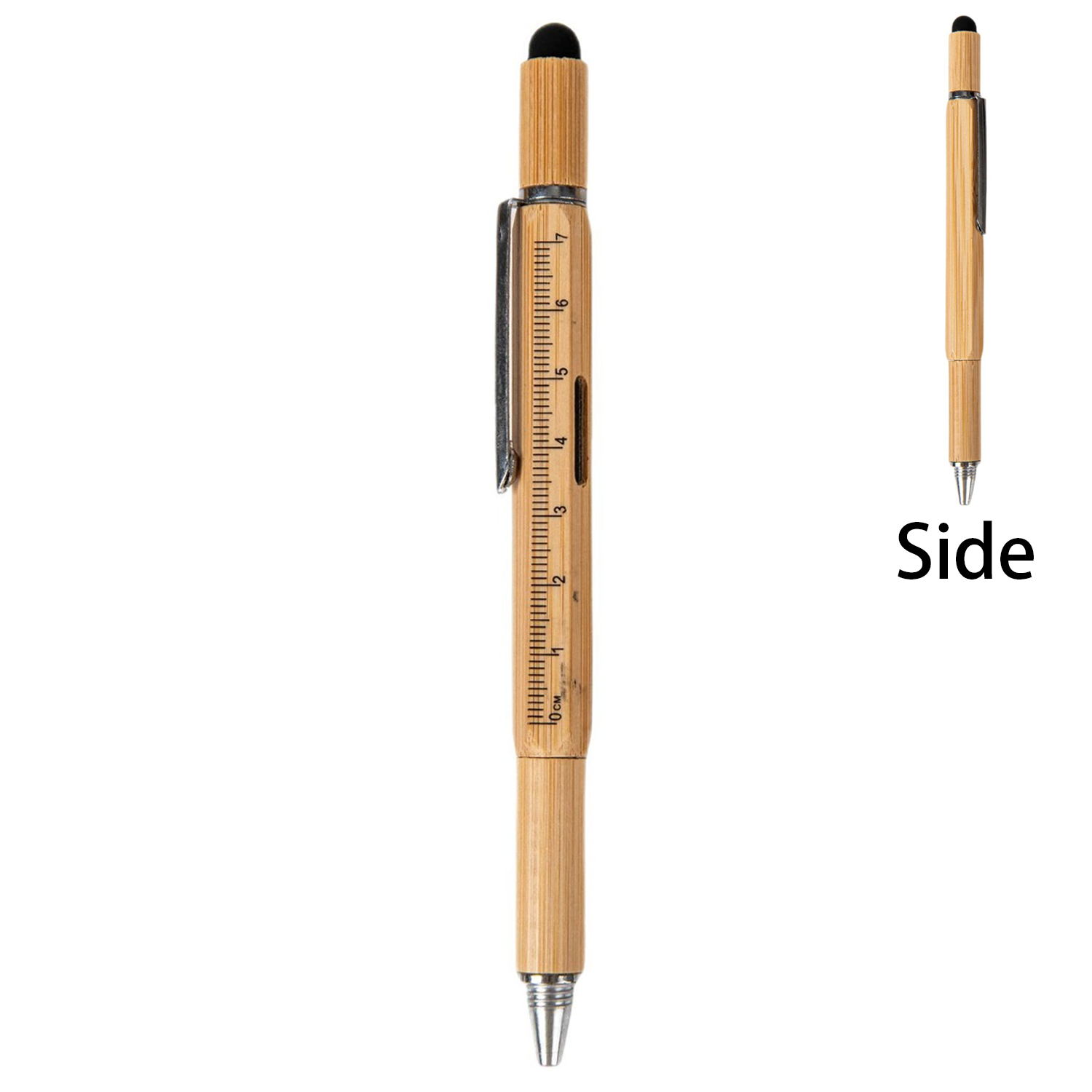 5-in-1 Bamboo Stylus Tool Pen 5