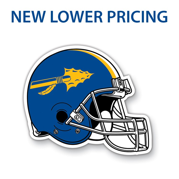 30 Mil Helmet Car Magnet - Full Color 3