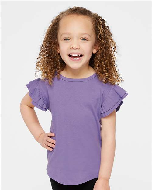 Toddler Flutter Sleeve Tee - 3339 13