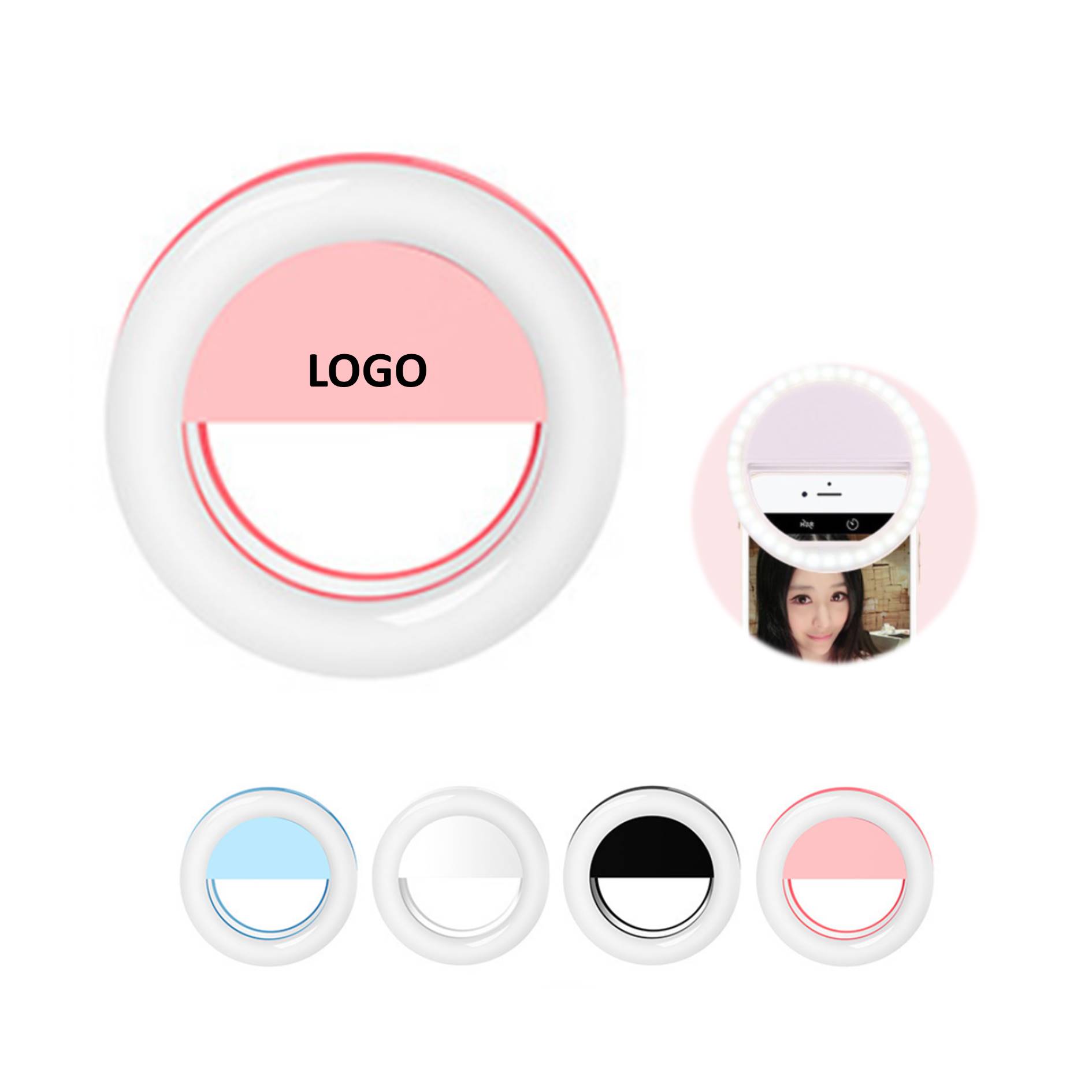 Mobile Phone Selfie Ring Light Lens Beauty Fill Light Lamp 1