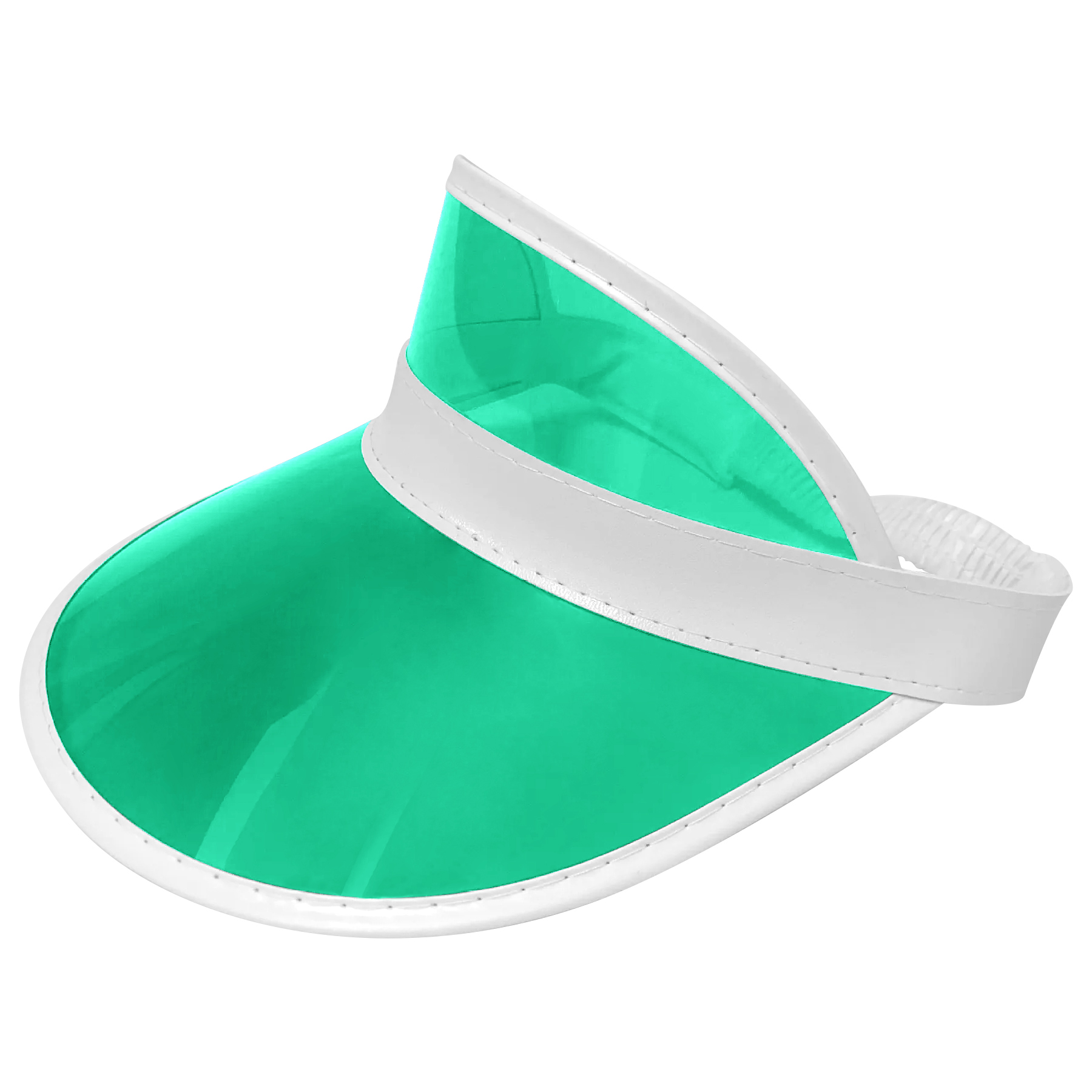 Plastic Sun Visor With Elastic Band 9