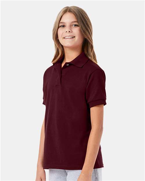 Youth EcoSmart® Jersey Polo - 054Y 52