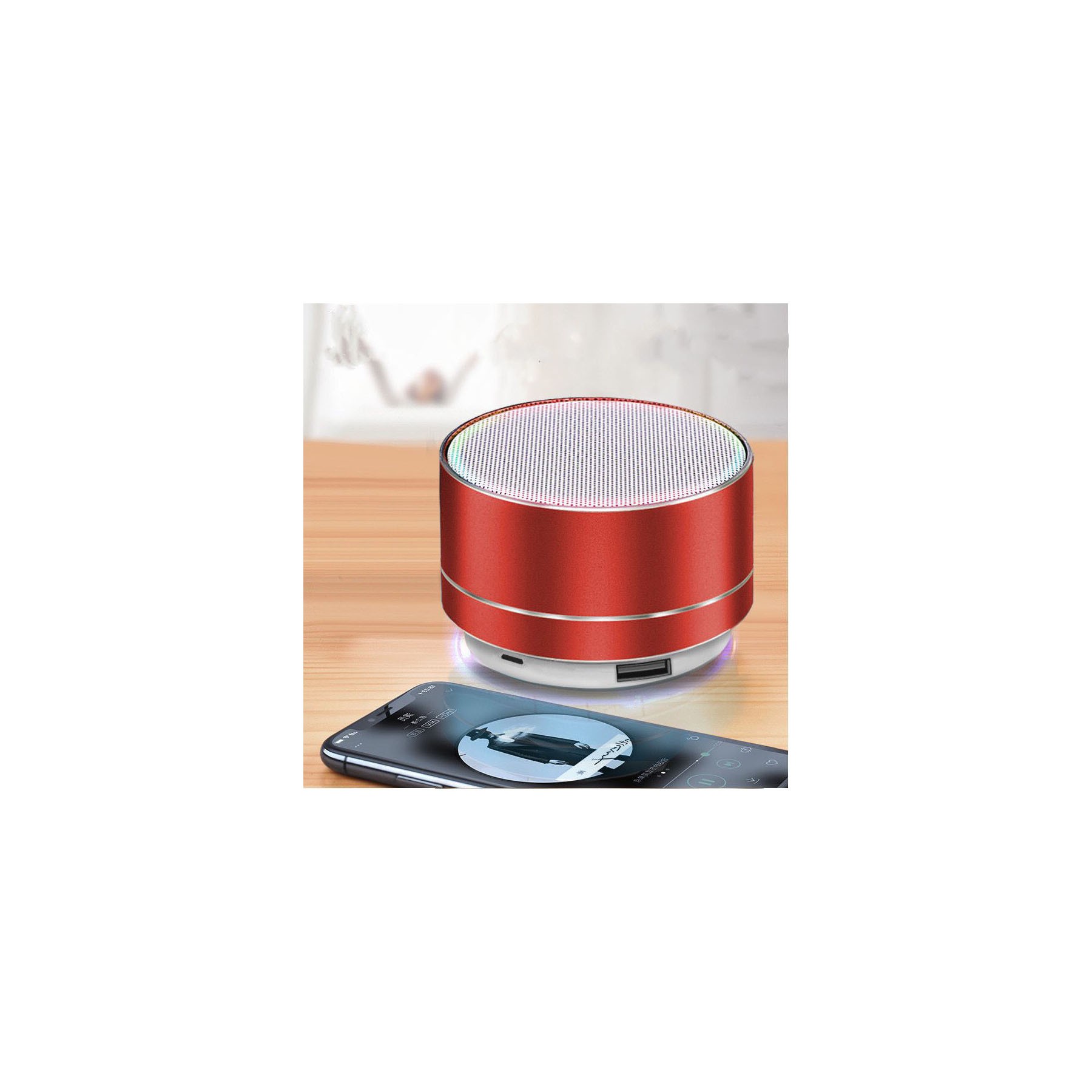 A10 Wireless Plug In Card Metal Bluetooth Speaker 2