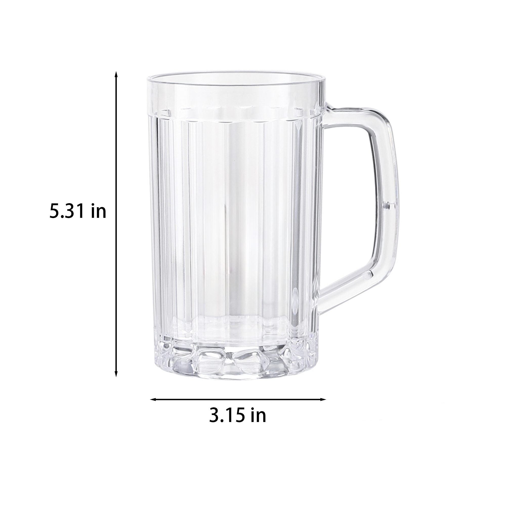 Plastic Durable And Fun Mug 4