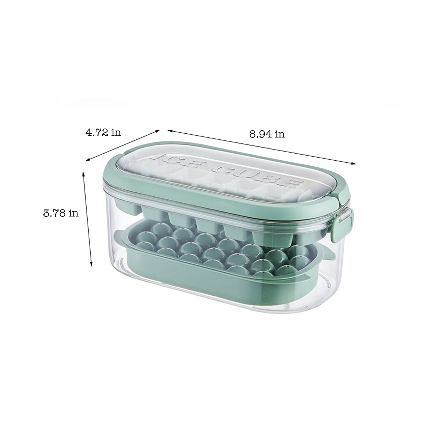 Silicon Press Type Double-Layer Ice Mold Box 2