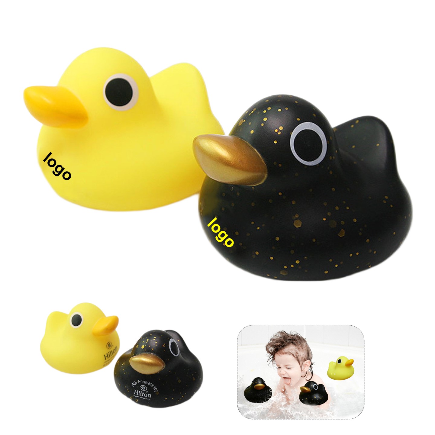 Glitter Rubber Duck 2