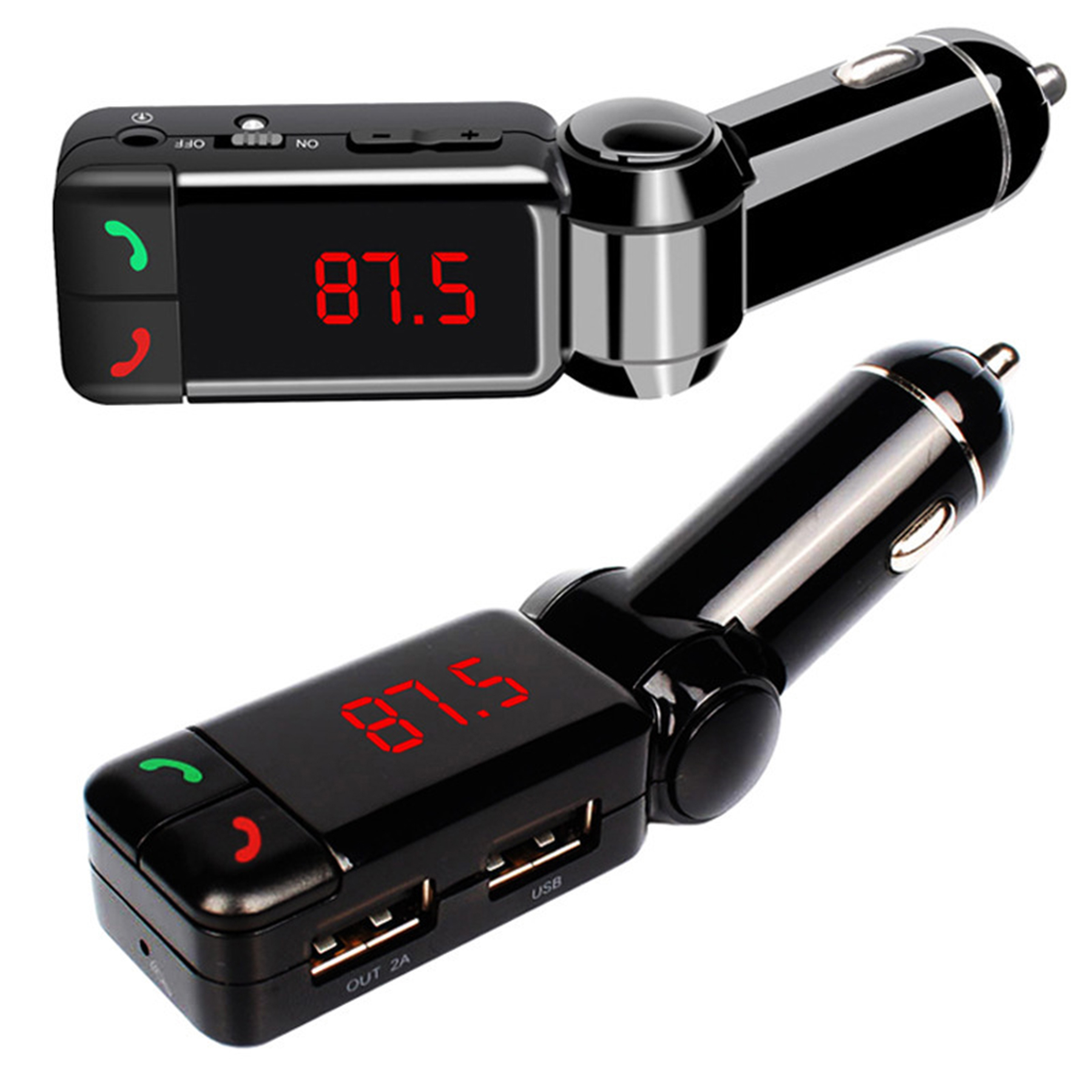 Car Charger Wireless Mp3 Audio Adapter 3