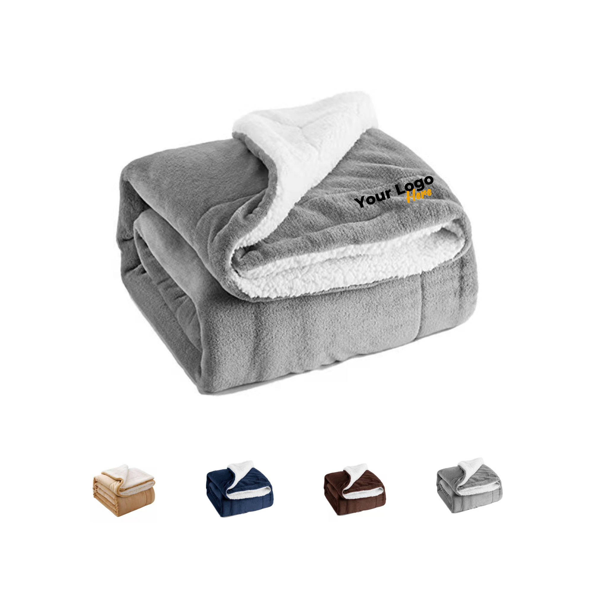 Double-Layer Flannel Blanket - MOQ 50 Pieces Required 2