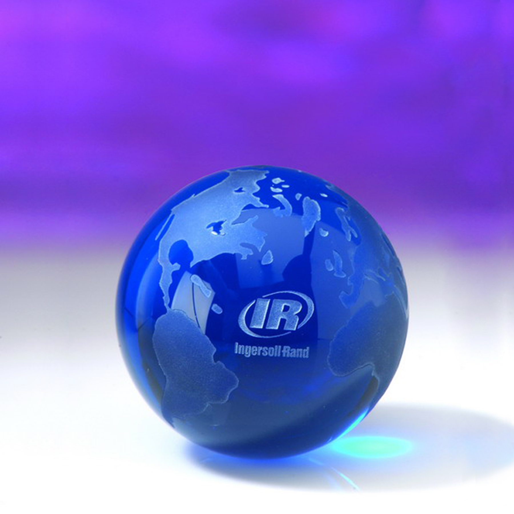 2-3/8" Award- Awards, Trophy,Blue Globe(Flat Bottom)_D486CA 2