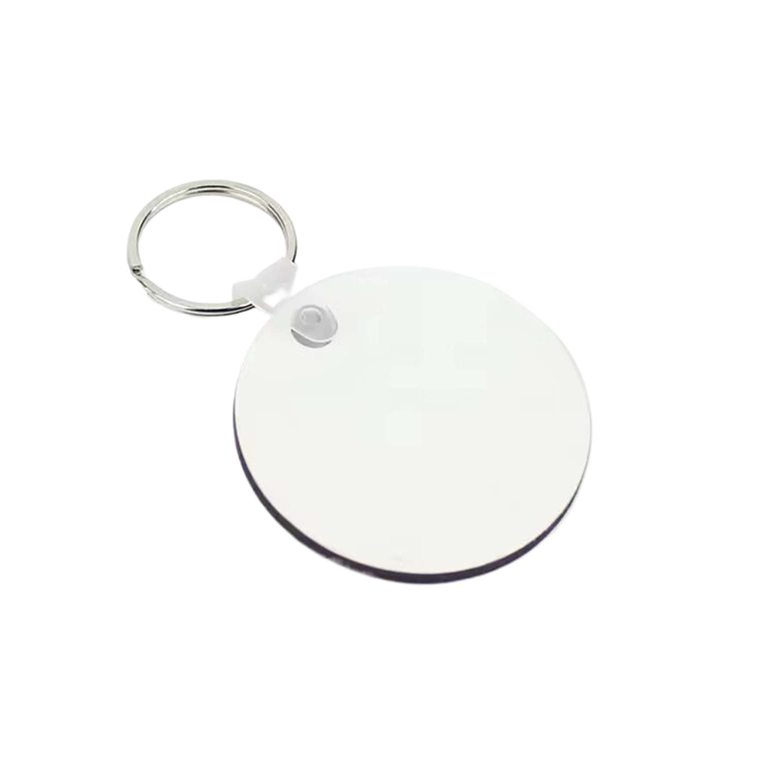 Round Shape MDF Keychain 2