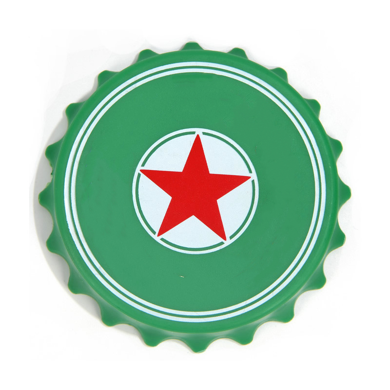 Cap Shaped Fridge Magnet/Bottle Opener 2