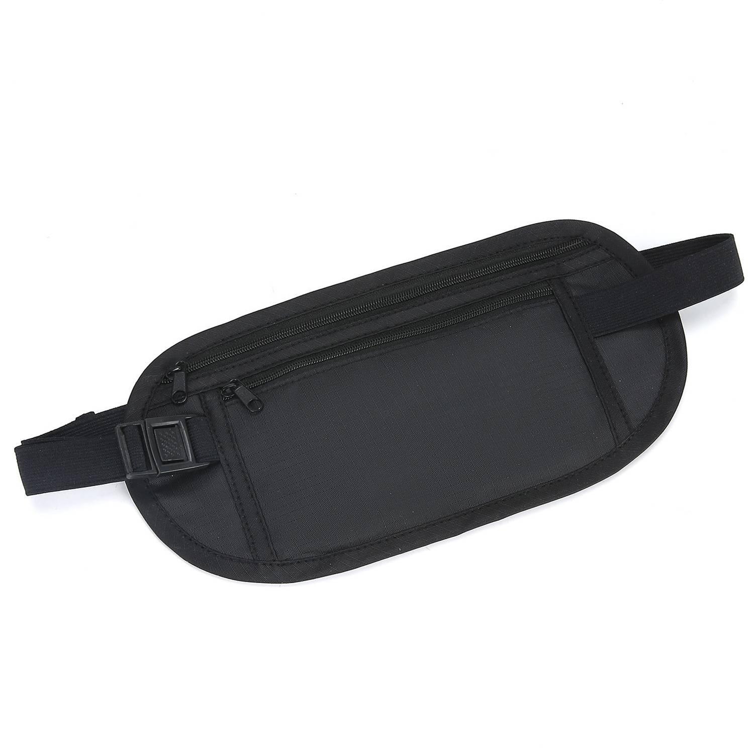 RFID Blocking Anti-Theft Nylon Waist Bag for Travel & Sports 1