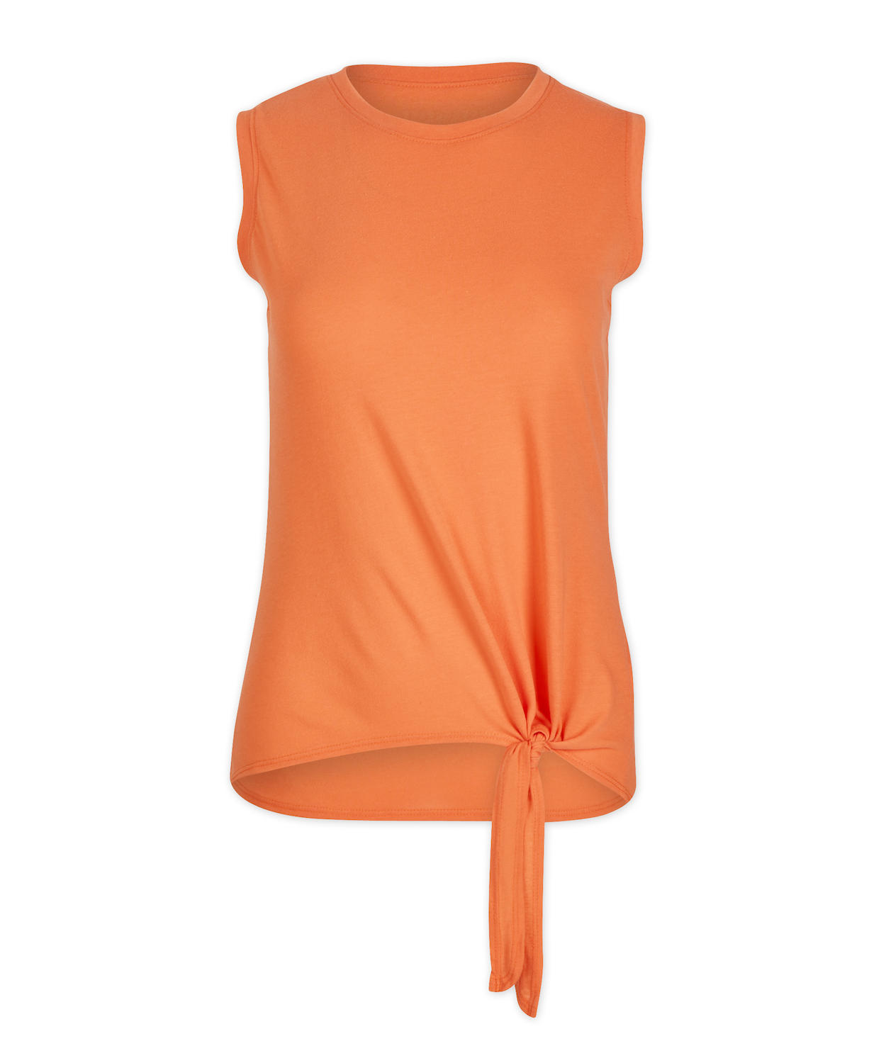 BOXERCRAFT WOMEN'S KNOT FRONT TEE 14