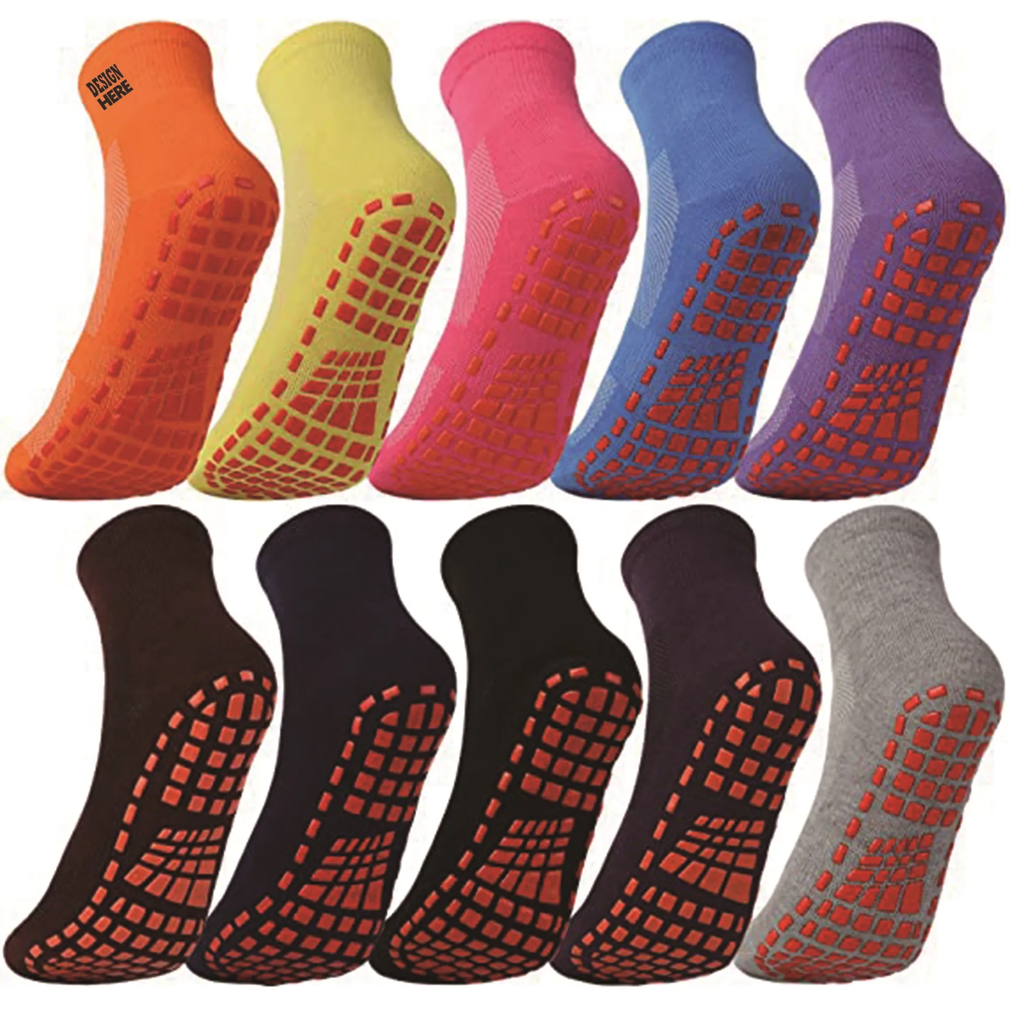 Customized Grip Safety Trampoline Socks 2