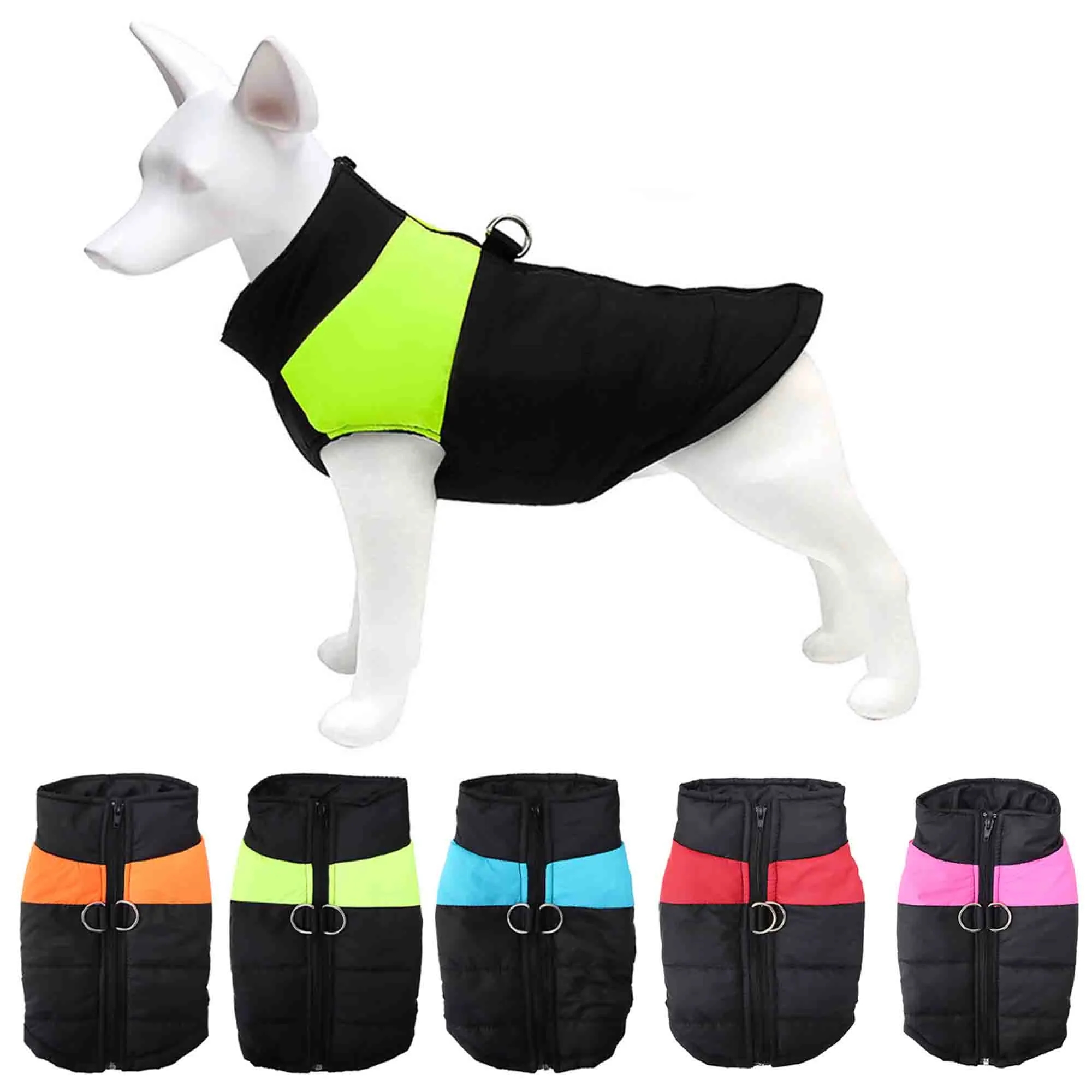 Custom Full-Zip Dog Hoodie Vest Pet 1