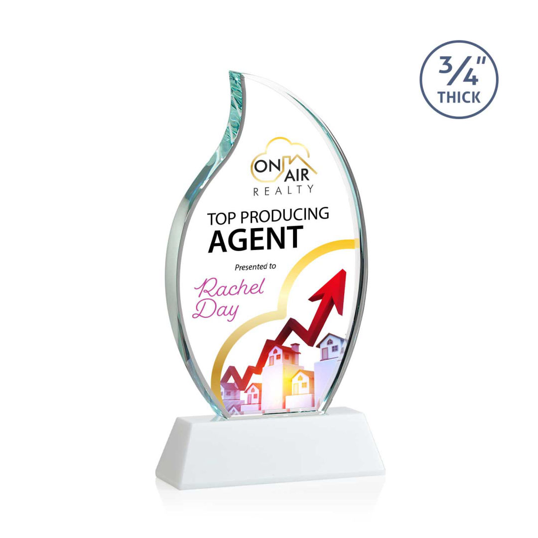 Croydon VividPrint™ Award on Newhaven Base - White 7