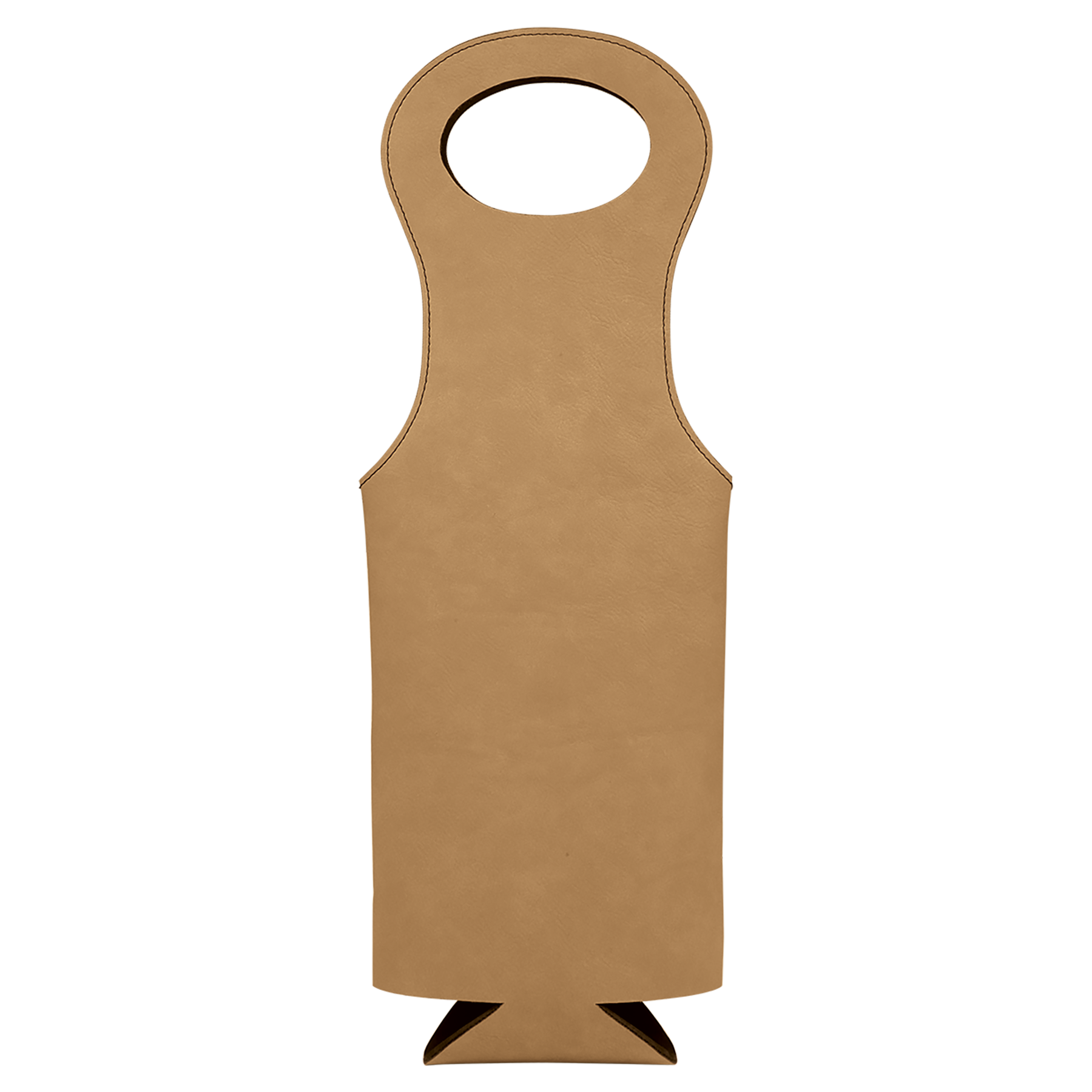 Laser Engraved Leatherette Wine Bag 8