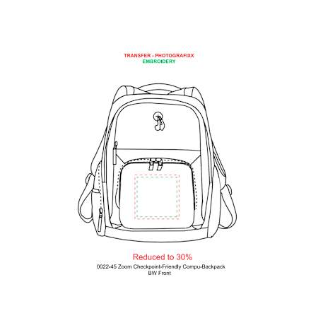 Zoom TSA 15" Computer Backpack 104