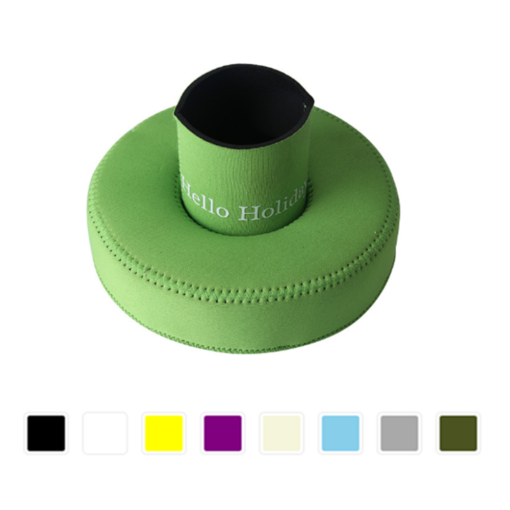 Inflatable Floating Neoprene Can Coolie 7