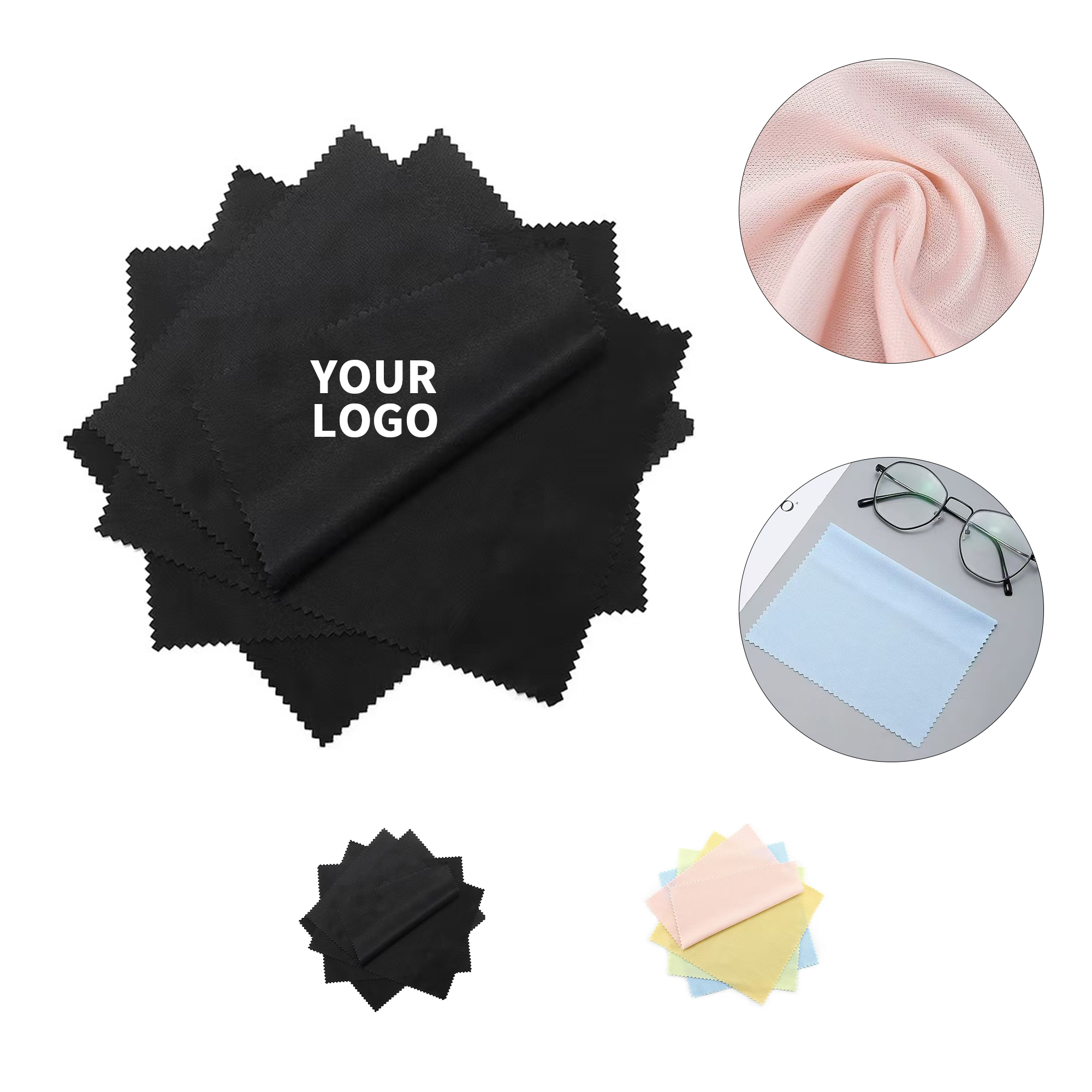 Microfiber Screen Wipe In Carry Case 6 X 6" 3