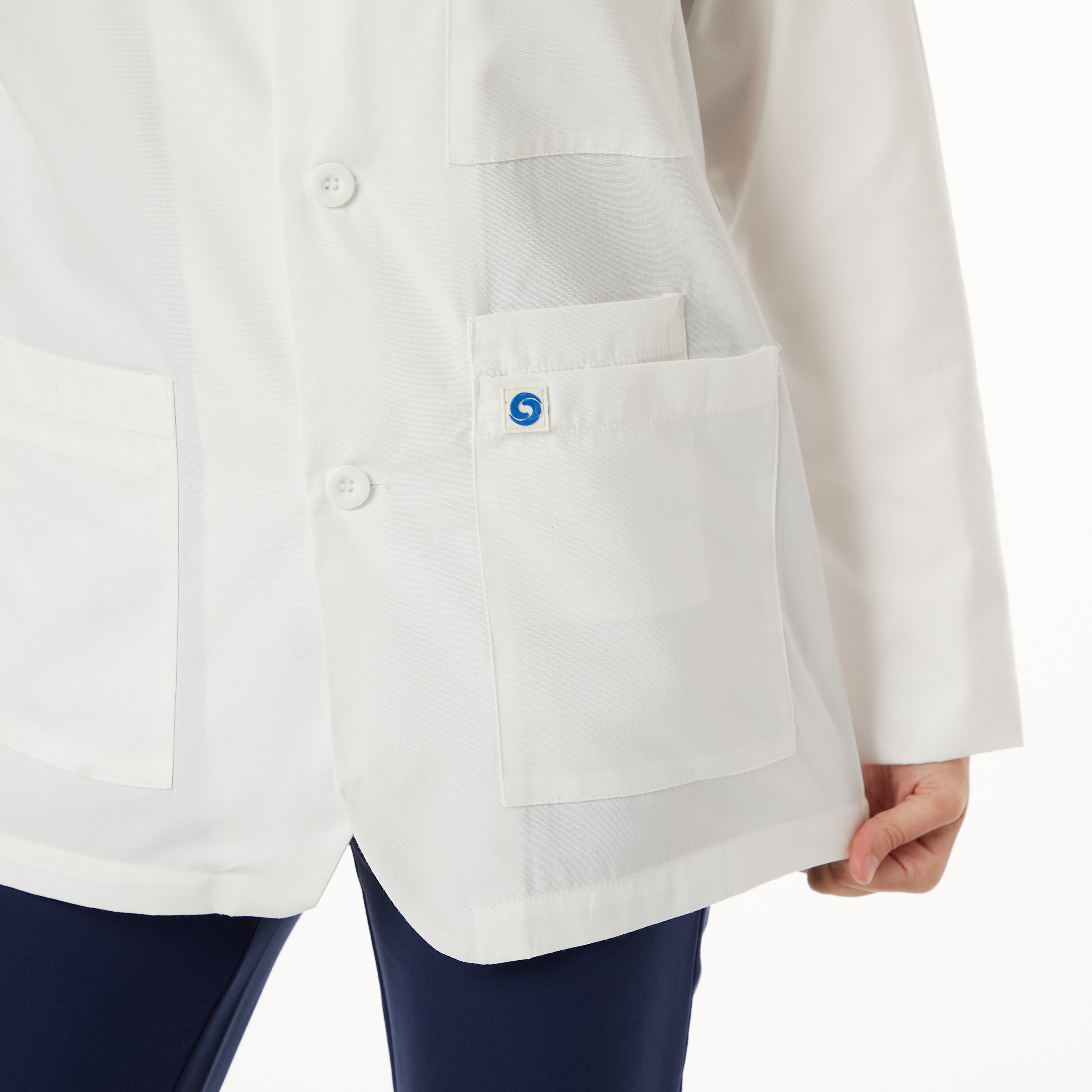 30" Antimicrobial Consultation Coat 10