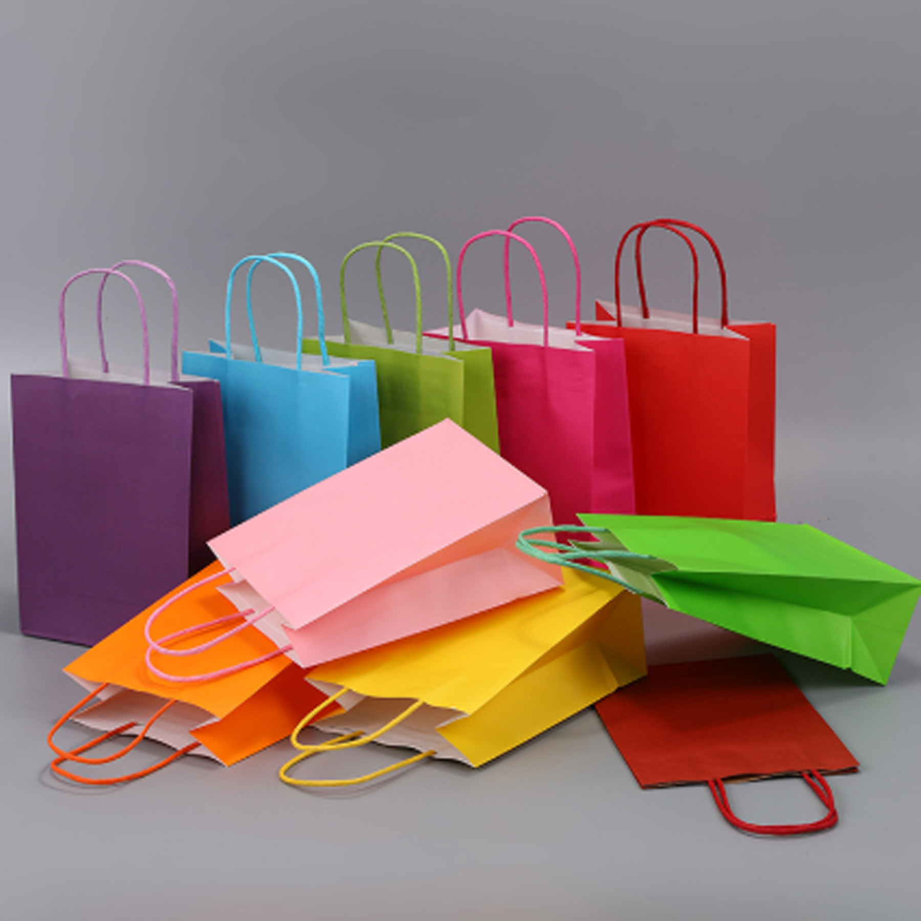 Colored Kraft Paper Bag 3