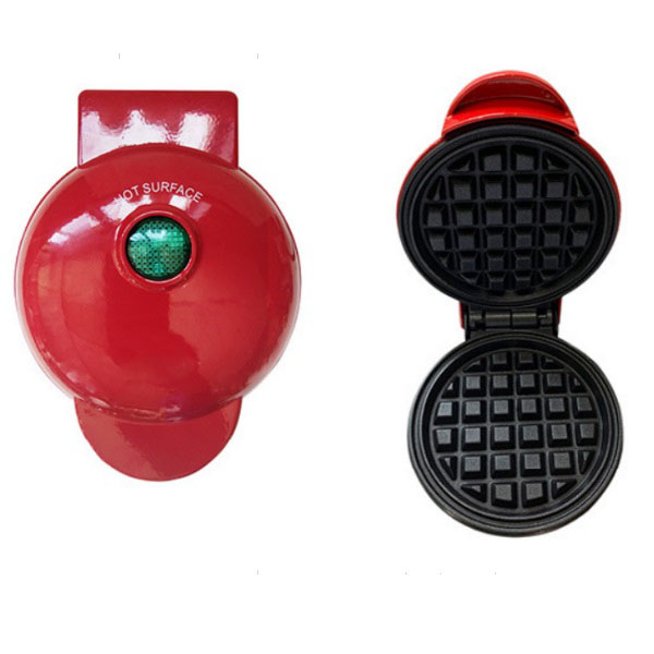 4.8" Mini Waffle Maker Machine for Individual Servings 4
