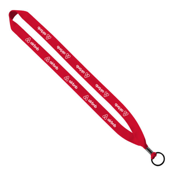 3/4" Polyester Lanyard 36" Custom Length 3