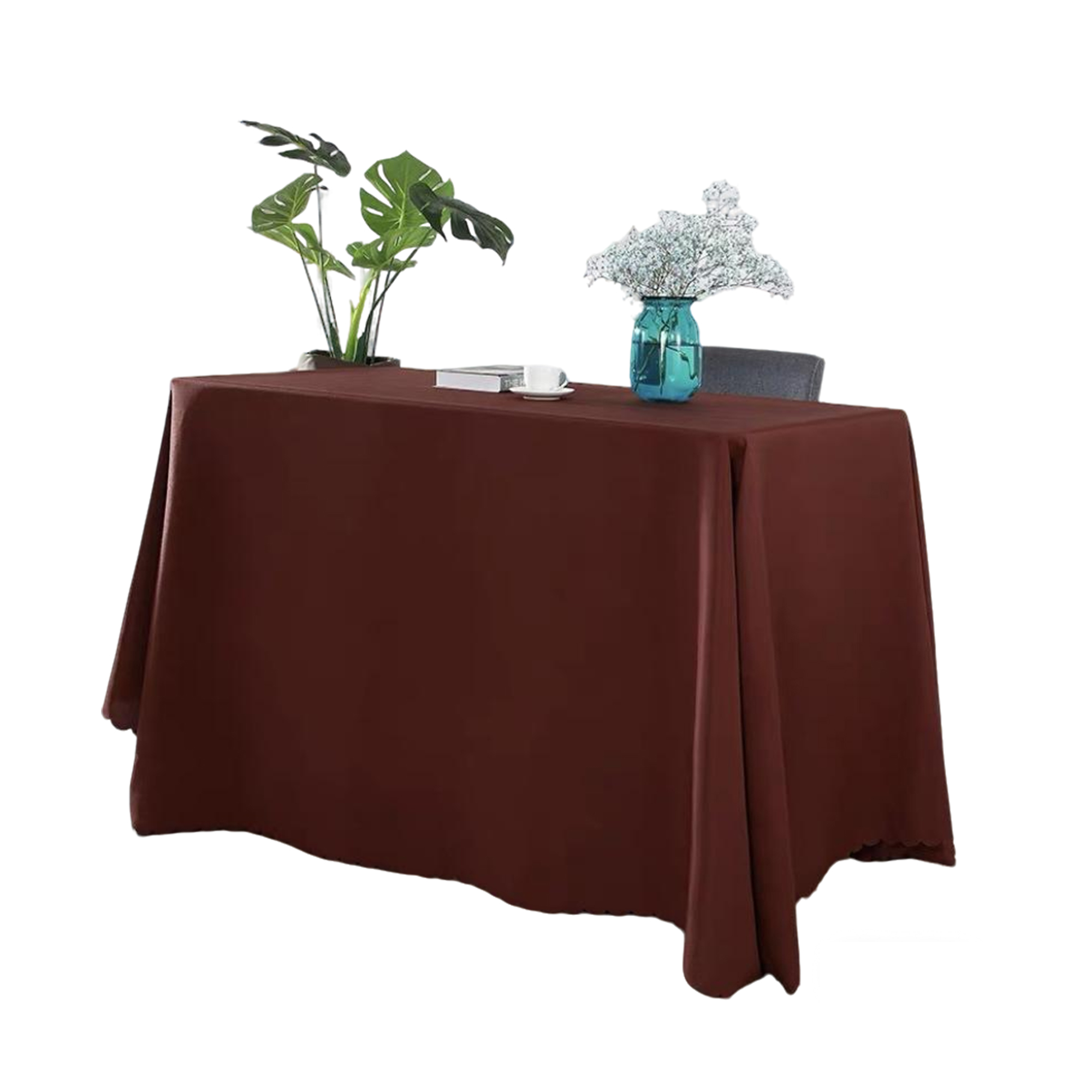Polyester Tablecloth 102" x 71" With Custom Print 6