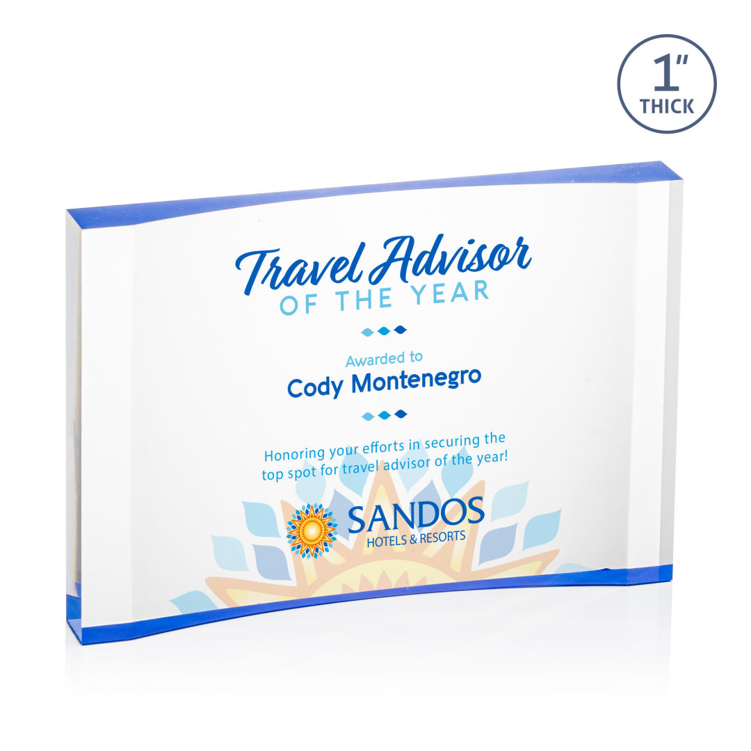 Langworth VividPrint™ Award - Blue 3